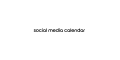 Social Media CalendarUS